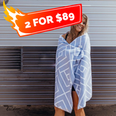 Newlyfe Waffle Weave Bath Towels two for $89