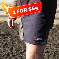 Stoney Creek Jester Shorts the ultimate every day short, whether you are on the tools, down at the farm, at the beach, or just chilling with the family at home, these shorts have you covered!