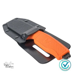 Benchmade 112 H2O Fixed Dive Rescue Knife, ORANGE NAVY SAR