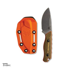 Benchmade 15017-1 Hidden Canyon Hunter Knife - Fixed Blade - Richlite Handle with sheath