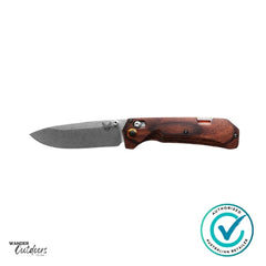 Benchmade 15062 Grizzly Creek Axis Folding Knife Flay Lat Butterfly Edge