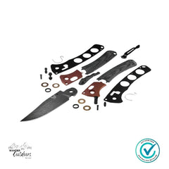Benchmade 15085BK-04 Mini Crooked River | Burnt Copper | Black Micarta Folding Knife