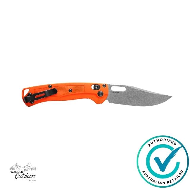 Benchmade 15533 Mini TaggedOut | Orange Grivory Folding Knife