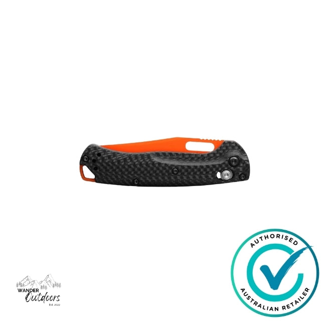 Benchmade 15533OR-01 MINI TAGGEDOUT | Carbon Fibre Folding Knife