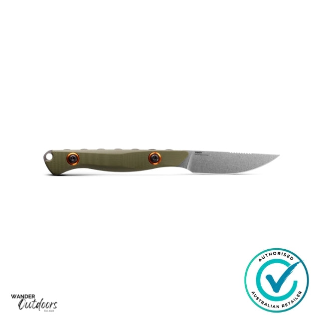 Benchmade 15700-01 Flyway Fixed Blade Knife Flat Lay