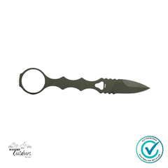 Benchmade 177GN Thompson Mini SOCP Fixed Blade | OD Green | Spear Point