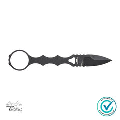 Benchmade 177GY Thompson Mini SOCP Fixed Blade | Tungsten Grey | Spear Point