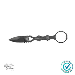 Benchmade 177GY Thompson Mini SOCP Fixed Blade | Tungsten Grey | Spear Point