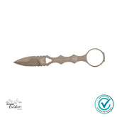 Benchmade 177SN Thompson Mini SOCP Fixed Blade | Sand | Spear Point