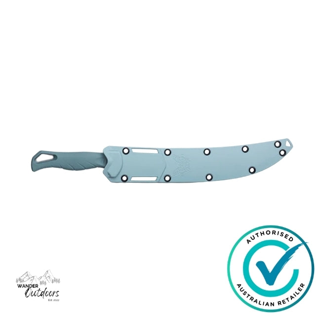 Benchmade 18020 Fishcrafter 9" Trailing Point Fixed Blade | MagnaCut