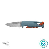 Benchmade 18050S Intersect Fixed Blade Knife, MagnaCut, Part Serrated