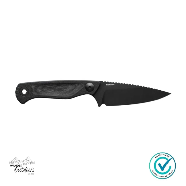 Benchmade 203BK-02 Dacian | Black Micarta | Spear Point Fixed Blade Knife