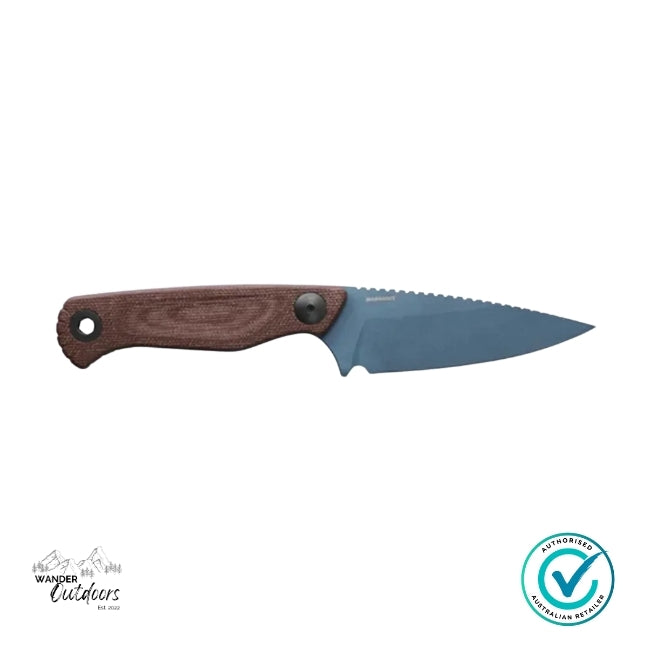 Benchmade 203BT-03 Dacian | Brown Canvas Micarta | Spear Point Fixed Blade Knife