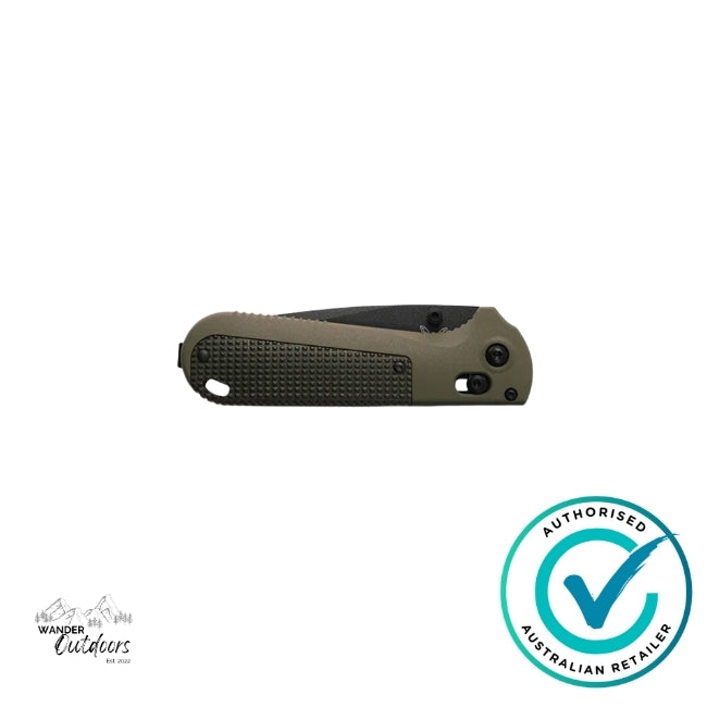 Benchmade 431BK-1 Redoubt | Ranger Green/Forest Grivory Tanto Folding Knife, NEW 2024