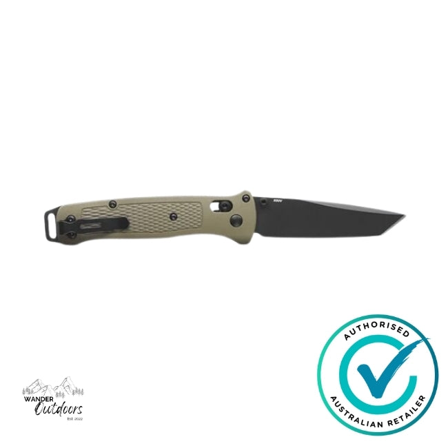 Benchmade 537BK-06 Bailout | Ranger Green | Tanto Folding Knife