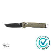 Benchmade 537BK-06 Bailout | Ranger Green | Tanto Folding Knife