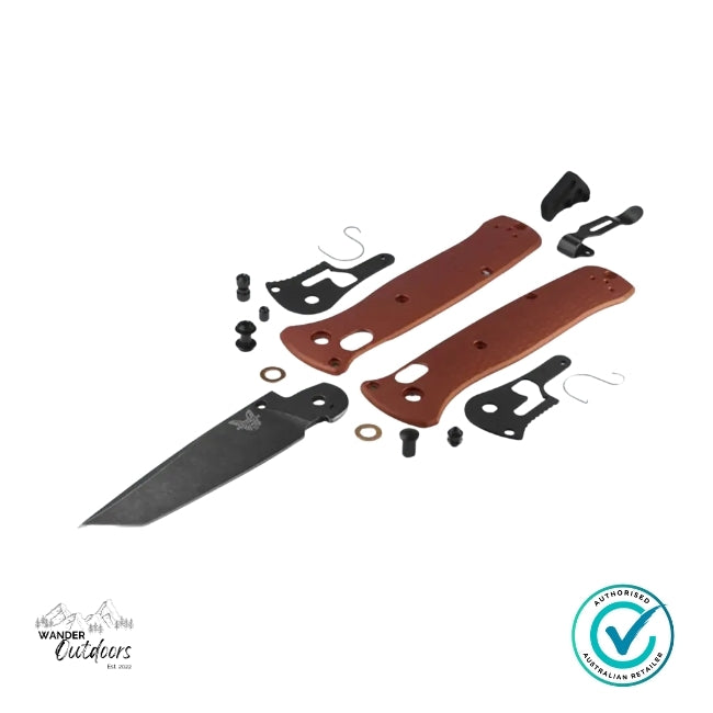 Benchmade 537BK-07 Bailout | Burnt Copper Aluminuim | BK Tanto Folding Knife