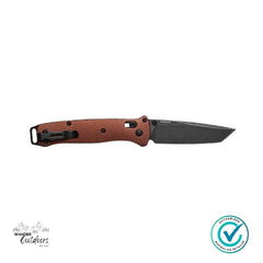 Benchmade 537BK-07 Bailout | Burnt Copper Aluminuim | BK Tanto Folding Knife
