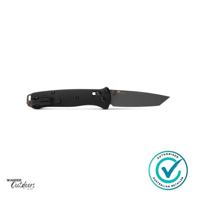 Benchmade 537GY-03 Bailout Axis Folding Knife Clip Edge