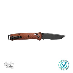 Benchmade 537SBK-07 Bailout® | Burnt Copper Aluminium | BK Tanto Folding Knife