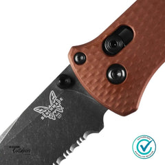 Benchmade 537SBK-07 Bailout® | Burnt Copper Aluminium | BK Tanto Folding Knife