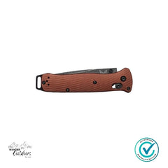 Benchmade 537SBK-07 Bailout® | Burnt Copper Aluminium | BK Tanto Folding Knife