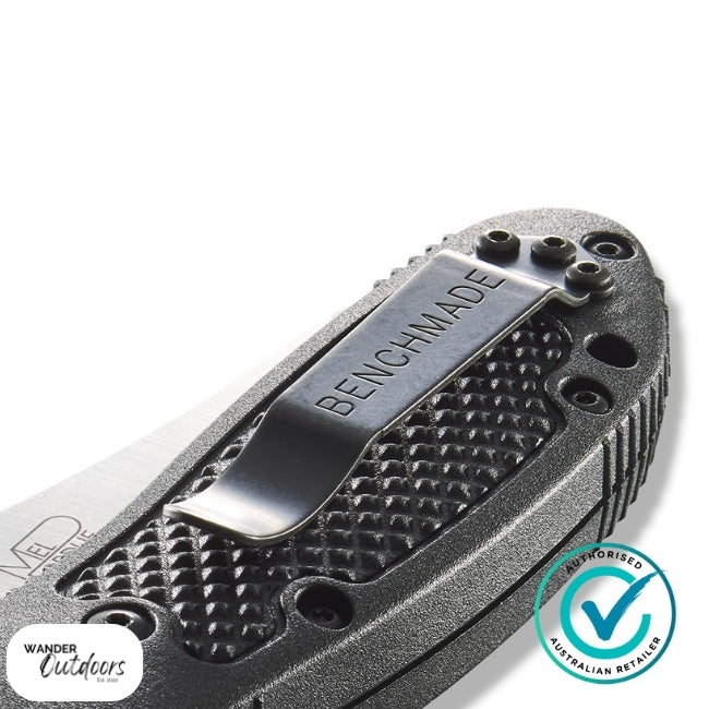 Benchmade 550-S30V Griptilian Axis Folding Knife Clip Close Up