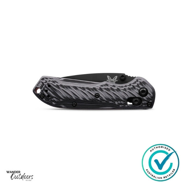 Benchmade 565BK-02 Mini Freek Axis Folding Knife, Multicolour G10 | Folded