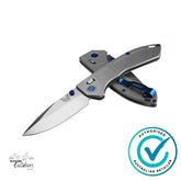 Benchmade 743 Mini Narrows | Gray Titanium Axis Folding Knife
