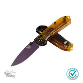 Benchmade Mini Freek | Purple Cerakote | Ultem Folding Knife - SHOT SHOW 2025 LTD EDN