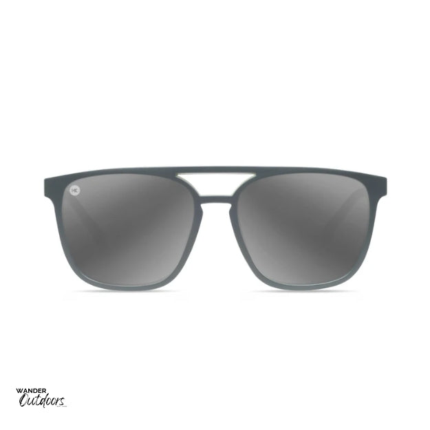 affordable polarised unisex knockaround brightsides sunglasses in liberty frames straight on view