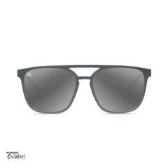 affordable polarised unisex knockaround brightsides sunglasses in liberty frames straight on view