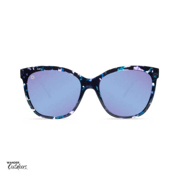 Affordable Knockaround Deja View Sunglasses Indigo Ink Front on view