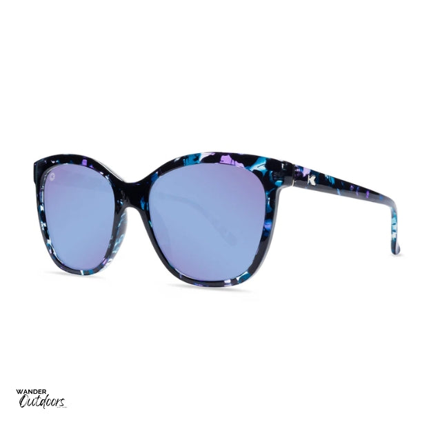 Affordable Knockaround Deja View Sunglasses Indigo Ink Side View