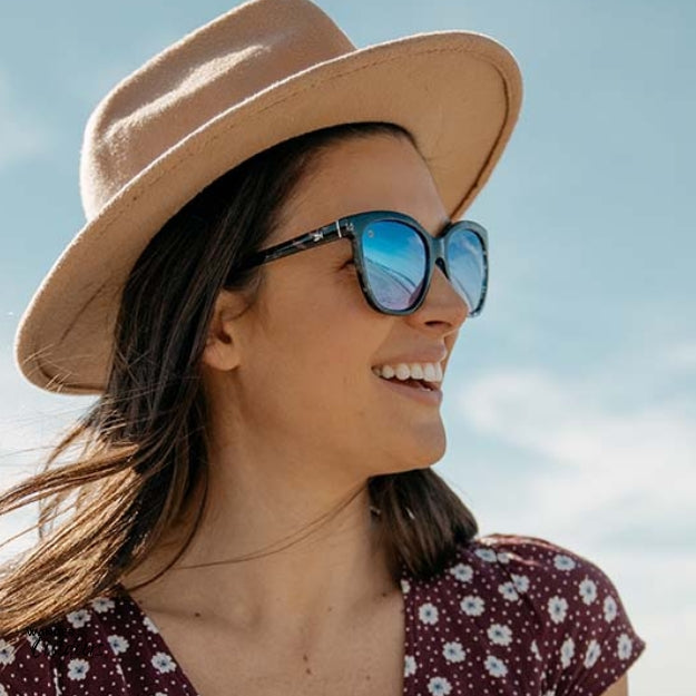 Affordable Knockaround Deja View Sunglasses Indigo Ink Outdoors Model
