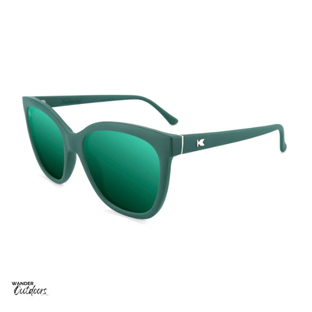 Affordable Knockaround Deja View Sunglasses Poison Ivy Side Arm Inside View