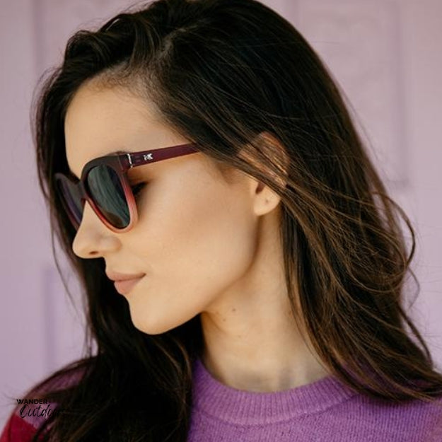 Affordable Knockaround Deja View Sunglasses Spanish Rose Model