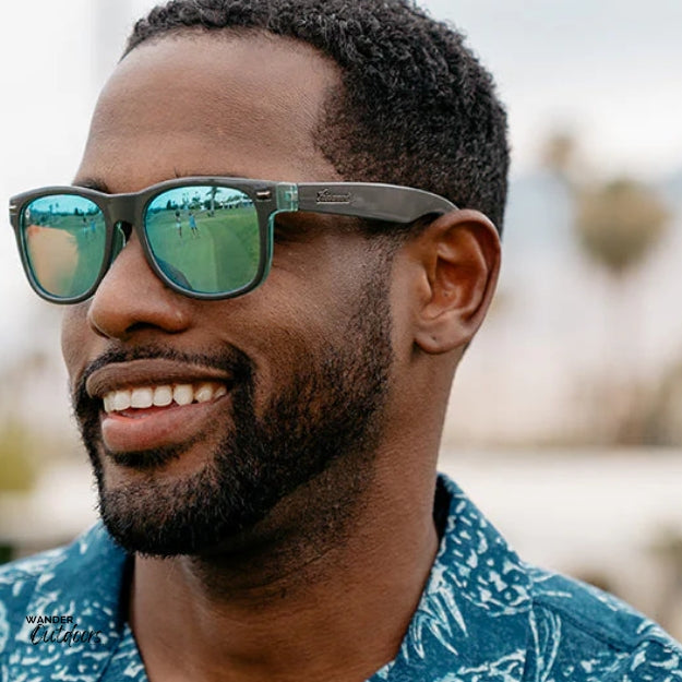 Knockaround Fort Knocks Sunglasses Sirocco Male on Oval