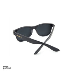 Knockaround Fort Knocks Sunglasses Matte Black Moonshine Rear Frame View