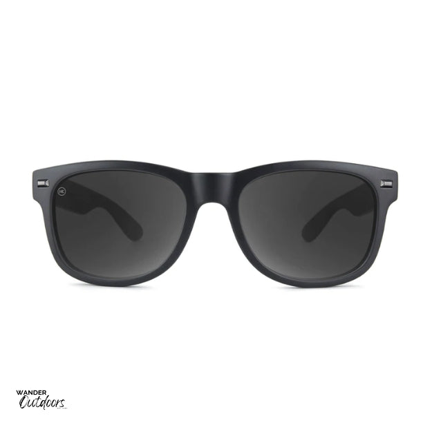 Knockaround Fort Knocks Sunglasses Black on Black Front On View