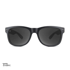 Knockaround Fort Knocks Sunglasses Black on Black Front On View