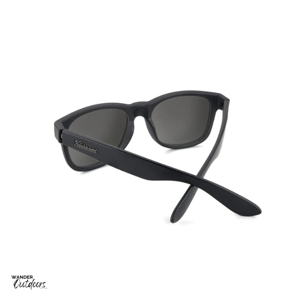 Knockaround Fort Knocks Sunglasses Black on Black Rear Frame View