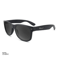 Knockaround Fort Knocks Sunglasses Black on Black Birds Eye View