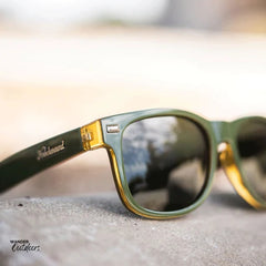 Knockaround Fort Knocks Sunglasses Coyote Calls Close Up