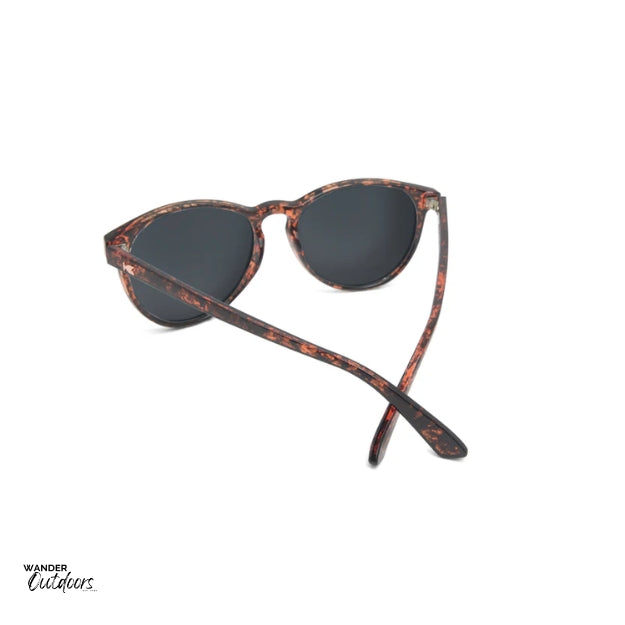 Knockaround Mai Tais Sunglasses Pink Ink Rear Frame View