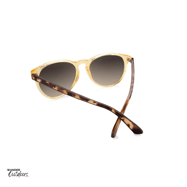 Knockaround Mai Tais Sunglasses Beverly Peach Rear Frame View