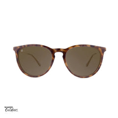 Knockaround Mary Janes Sunglasses Glossy Blonde Tortoise Shell Unisex Front On