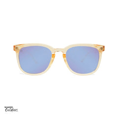 Knockaround Paso Robles Sunglasses Beach Peach Front View