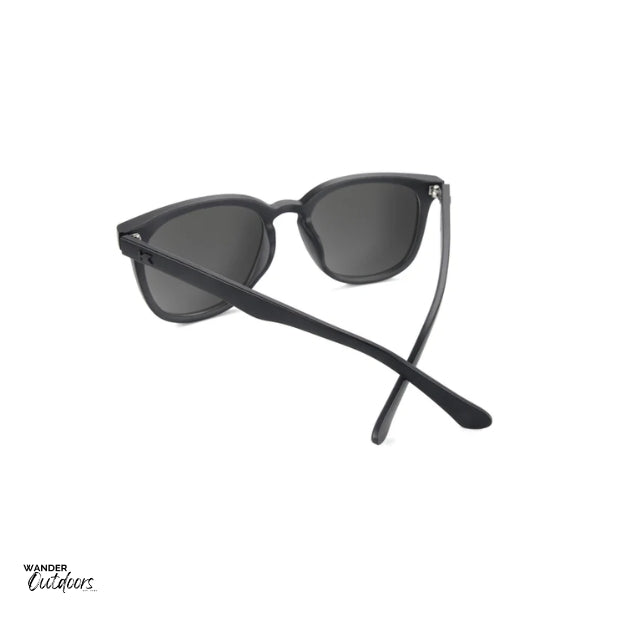 Knockaround Paso Robles Sunglasses Black on Black Rear Frame View