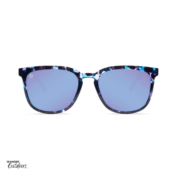 Knockaround Paso Robles Sunglasses Indigo Ink Front View